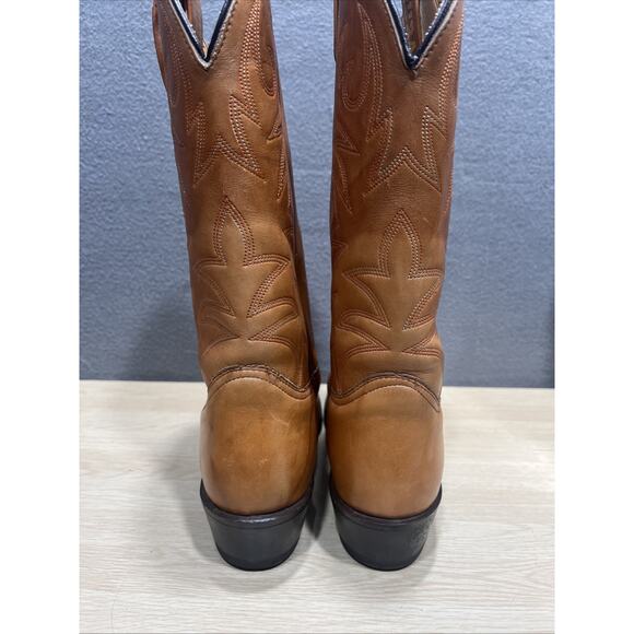 Durango Western Ranch Riding Distress Mens Boots Brown Size 10.5 EE main image 14